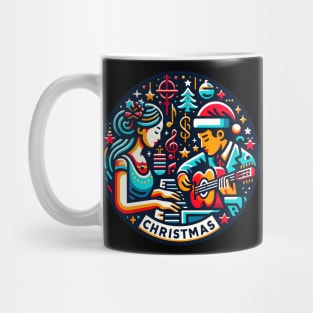 Musician in Christmas Mug